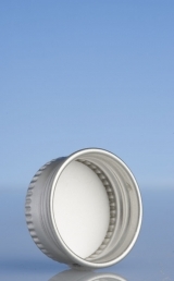 24mm Wadded Cap, Aluminium - Click Image to Close